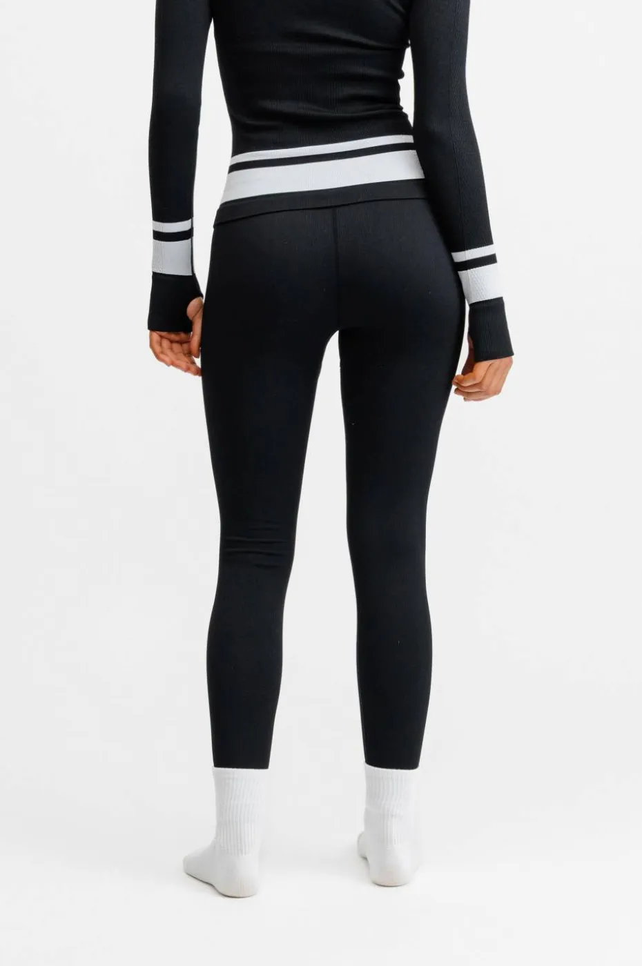 Drop Of Mindfulness Tights Seamless Base Layer Tights