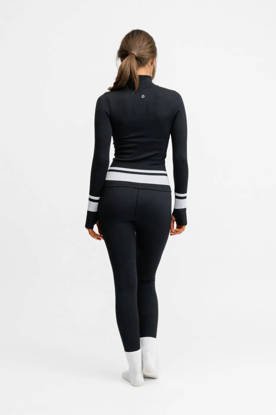 Drop Of Mindfulness Tights Seamless Base Layer Tights