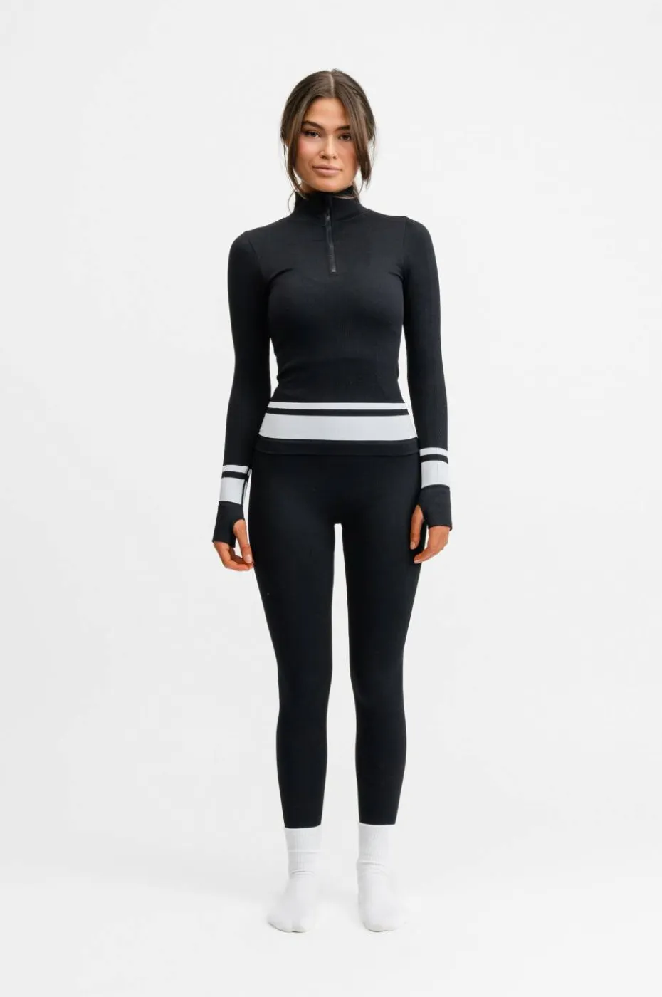 Drop Of Mindfulness Tights Seamless Base Layer Tights
