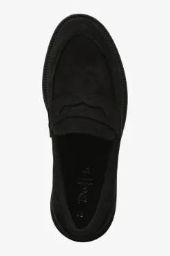 Duffy Loafers i semsket skinnimitasjon