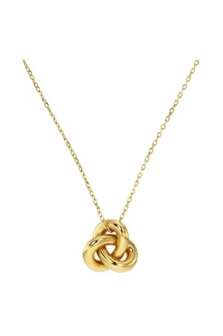 Edblad Halskjede Infinity Knot Necklace S Gold
