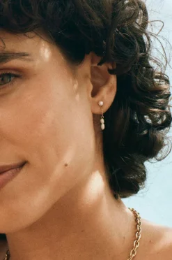 Edblad Øredobber Breeze Earrings Gold