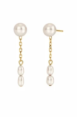 Edblad Øredobber Breeze Earrings Gold