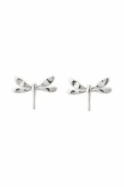 Edblad Øreringer Dragonfly Studs Silver