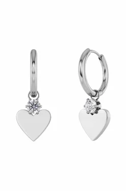 Edblad Øreringer Love Spark Hoops Steel