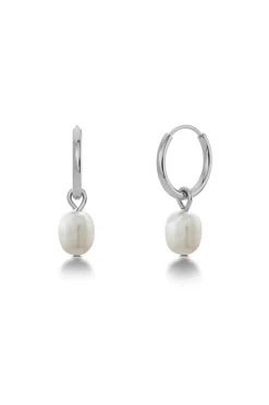 Edblad Øreringer Perla Hoops Steel