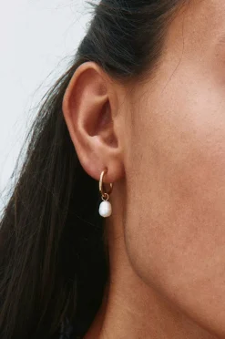 Edblad Øreringer Perla Hoops Gold