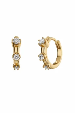 Edblad Øreringer Teeny Hoops Gold