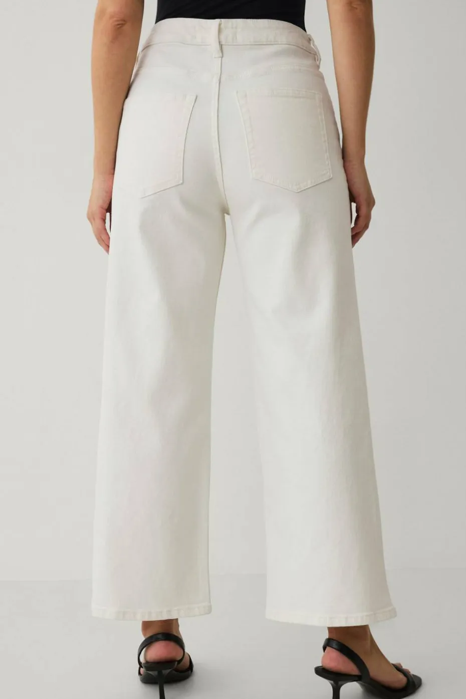 Ellos Collection Avkortede jeans med brede bein