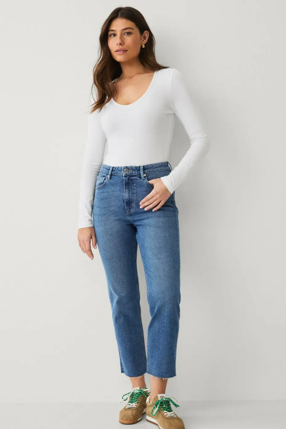 Ellos Collection Avkortede jeans