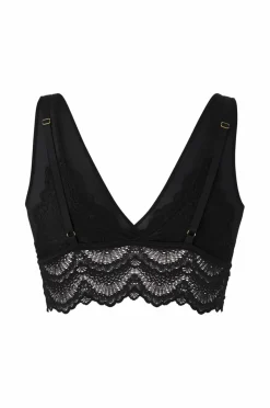 Ellos Collection BH i myk blonde og netting