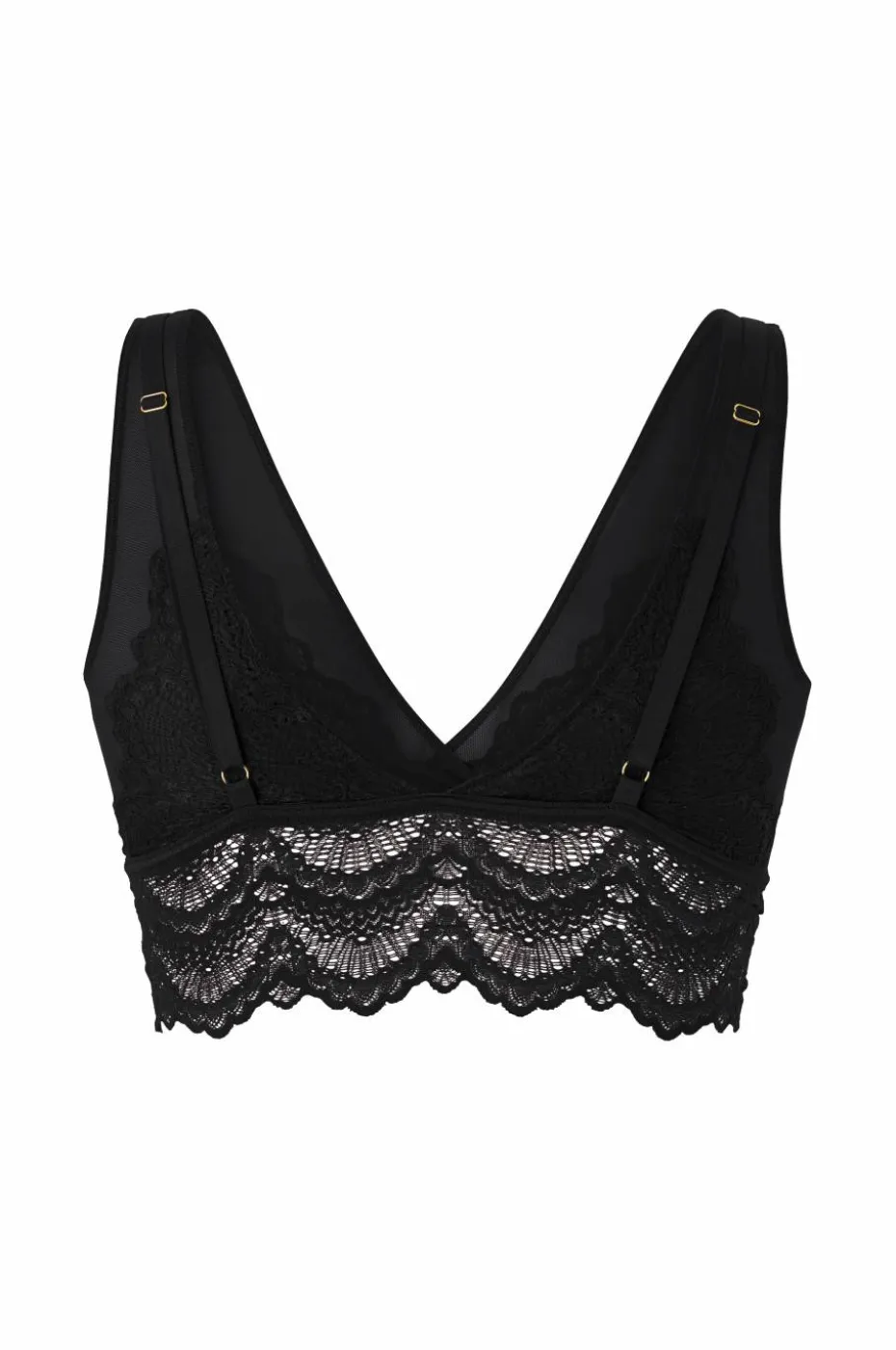 Ellos Collection BH i myk blonde og netting