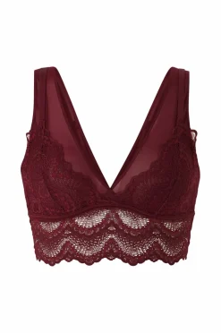 Ellos Collection BH i myk blonde og netting