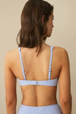 Ellos Collection Bikini BH i seersucker