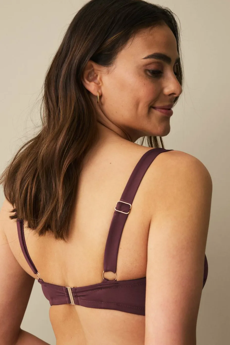 Ellos Collection Bikini-BH med rynkedetalj
