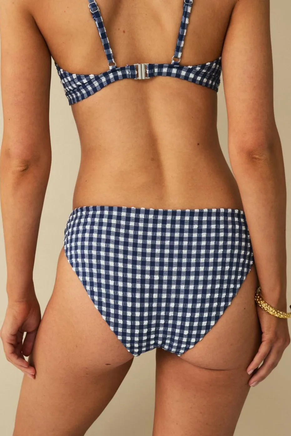 Ellos Collection Bikiniunderdel i seersucker