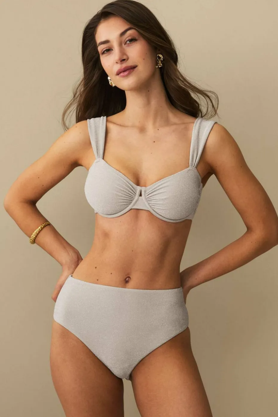 Ellos Collection Bikiniunderdel med høy midje