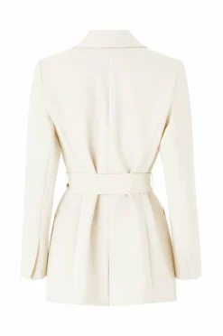 Ellos Collection Blazer med slips og sjalkrage