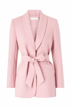 Ellos Collection Blazer med slips og sjalkrage
