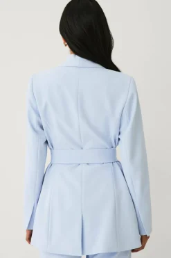 Ellos Collection Blazer med slips og sjalkrage