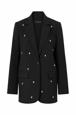 Ellos Collection Blazer med rhinstener