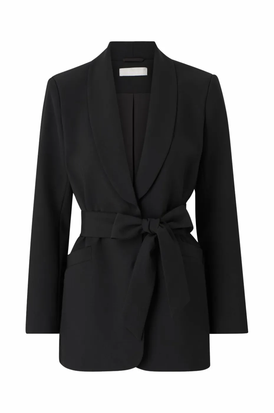 Ellos Collection Blazer med slips og sjalkrage