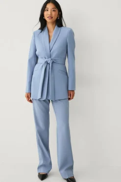 Ellos Collection Blazer med slips og sjalkrage