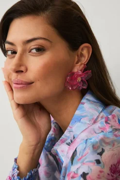 Ellos Collection Blomsterformede øreringer