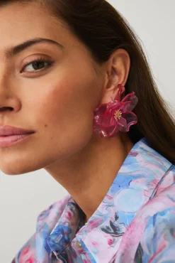 Ellos Collection Blomsterformede øreringer