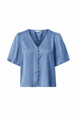 Ellos Collection Bluse i sateng