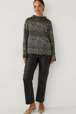 Ellos Collection Bluse i sateng