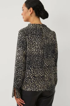 Ellos Collection Bluse i sateng