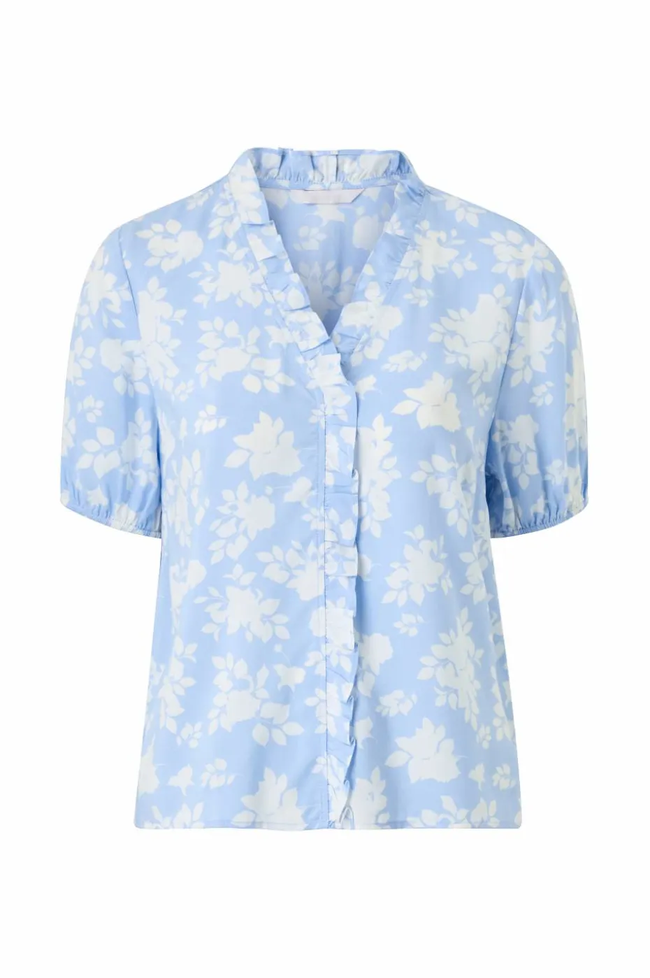 Ellos Collection Bluse med volang