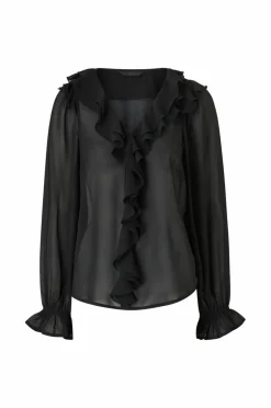 Ellos Collection Bluse med volanger