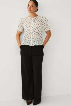 Ellos Collection Bluse med volanger