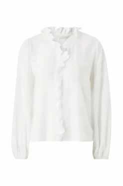 Ellos Collection Bluse med volanger