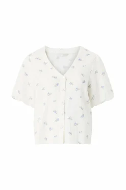 Ellos Collection Bluse med ballongermer