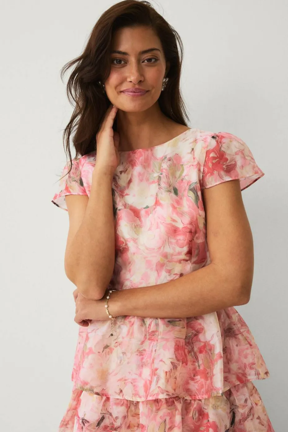 Ellos Collection Bluse med peplum
