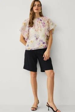 Ellos Collection Bluse med ballongermer
