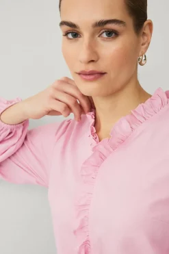 Ellos Collection Bluse med volanger
