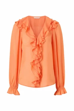 Ellos Collection Bluse med volanger