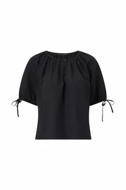 Ellos Collection Bluse med nøkkelhulsåpning