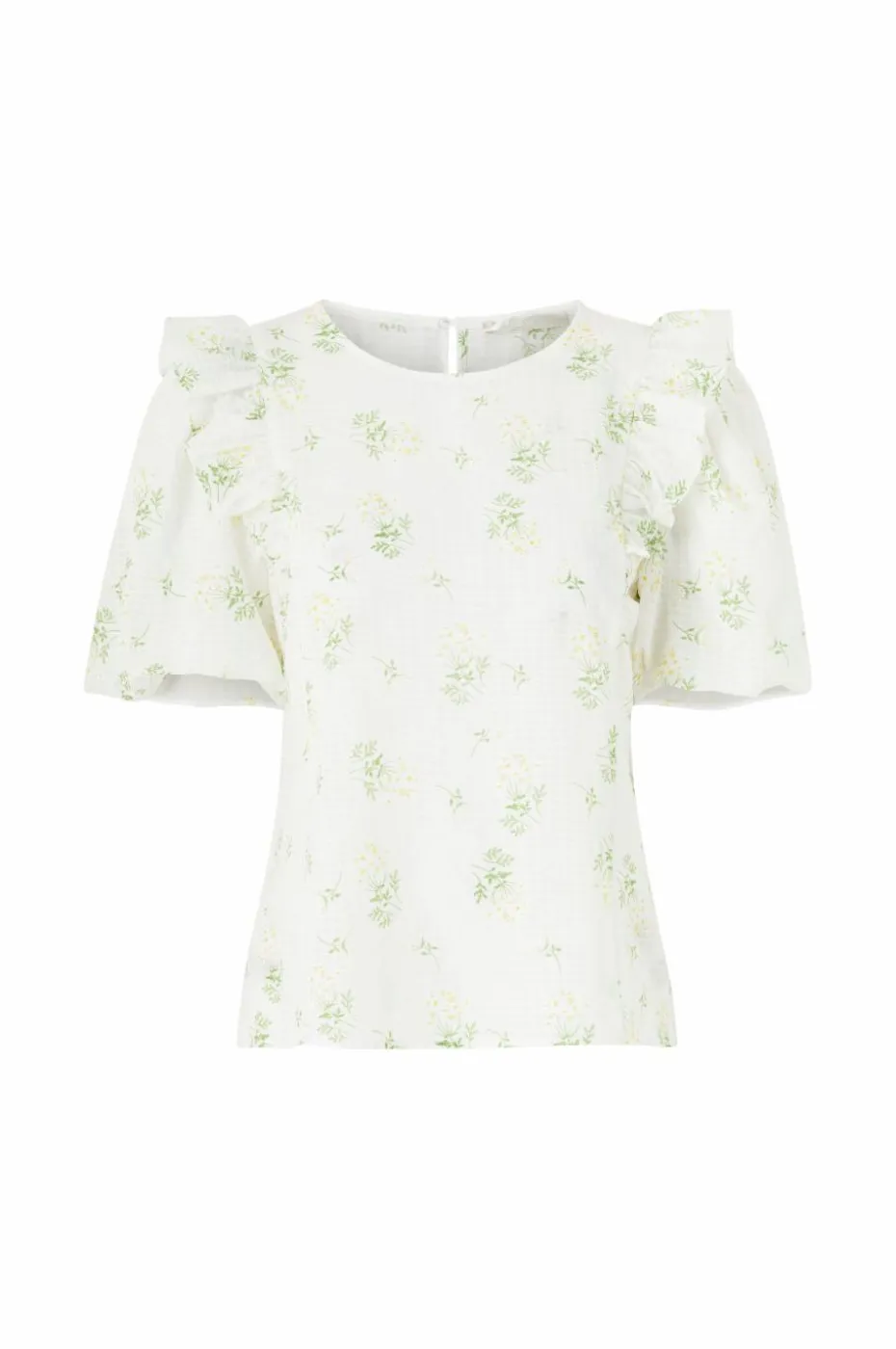 Ellos Collection Bluse med puffermer