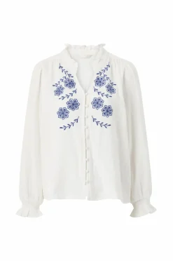 Ellos Collection Bluse med broderi