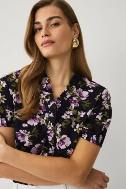 Ellos Collection Bluse med volang