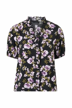 Ellos Collection Bluse med volang
