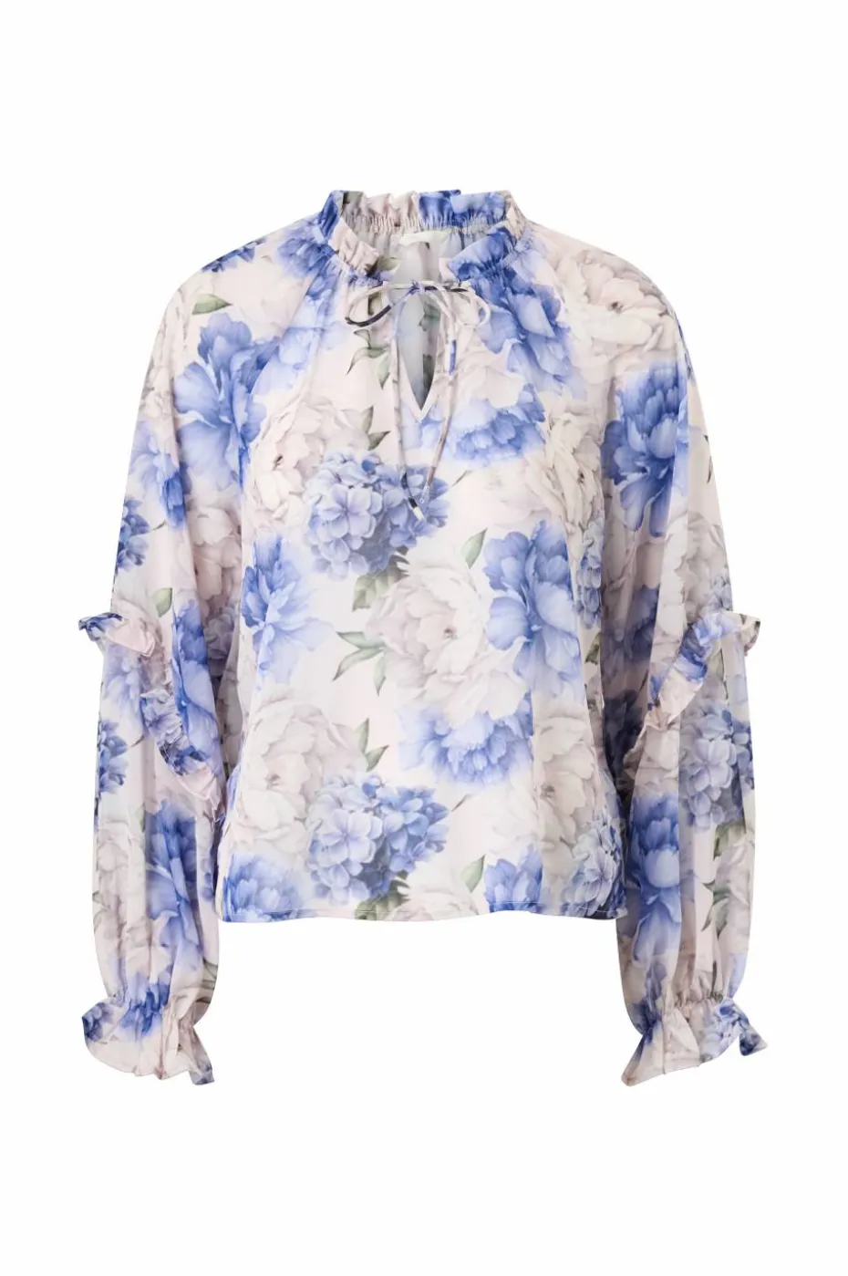 Ellos Collection Bluse med volanger