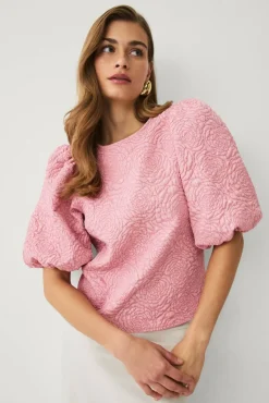 Ellos Collection Bluse med ballongermer