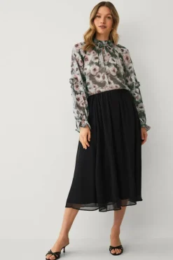 Ellos Collection Bluse med volanger