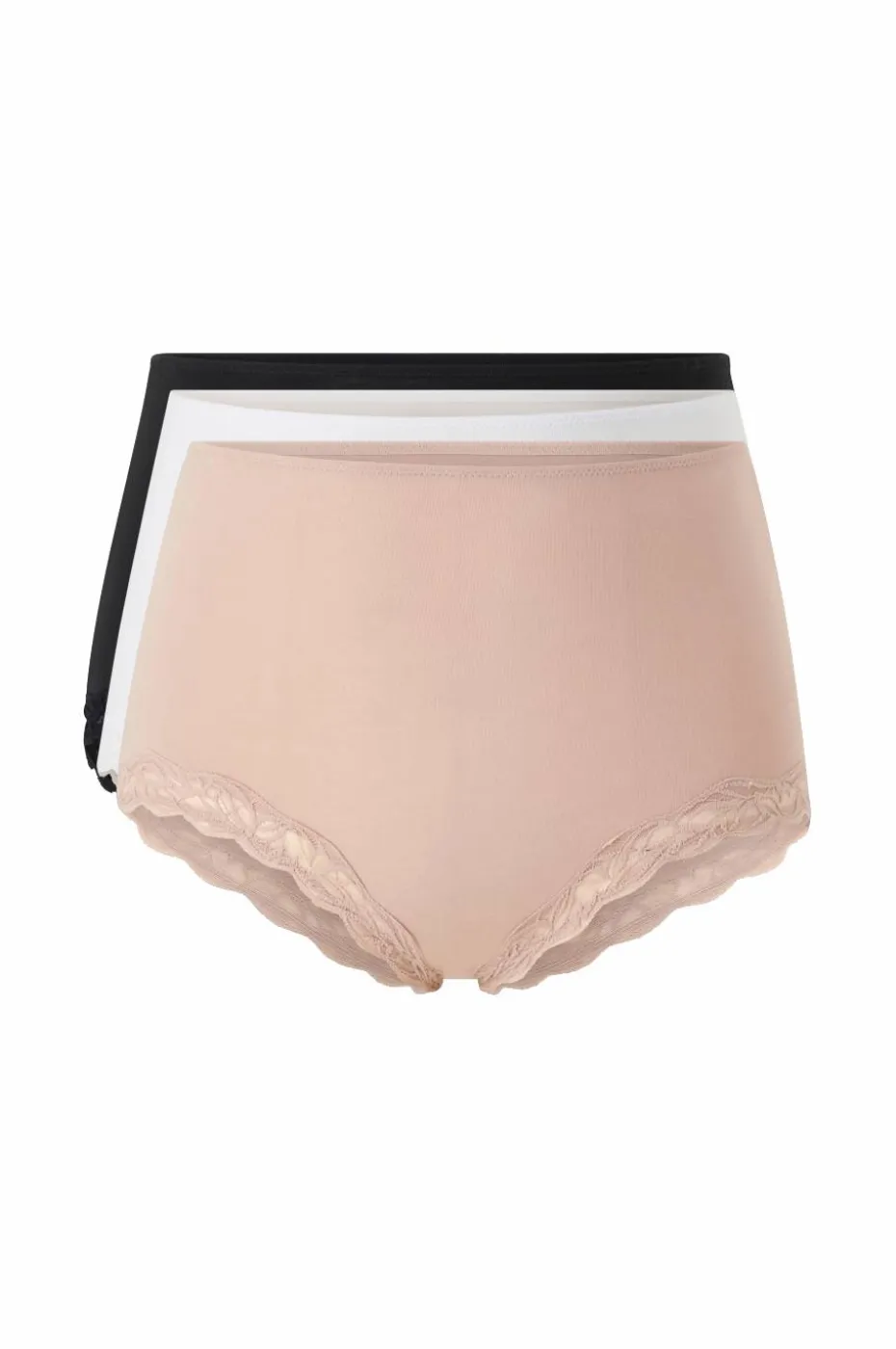 Ellos Collection Boxershorts med høy midje 3-pakning
